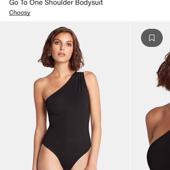 NWT One Shoulder Bodysuit - Picture 11 of 11